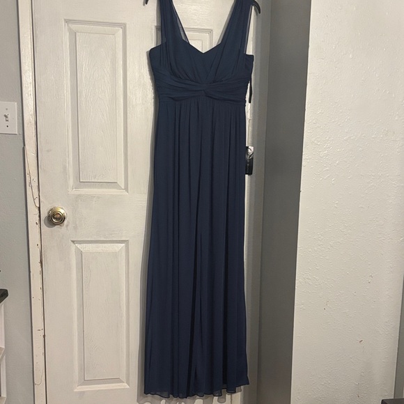 ALFRED SUNG Navy Maxi Dress - Picture 3 of 7
